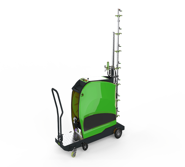 spraying machine for greenhouse disinfection