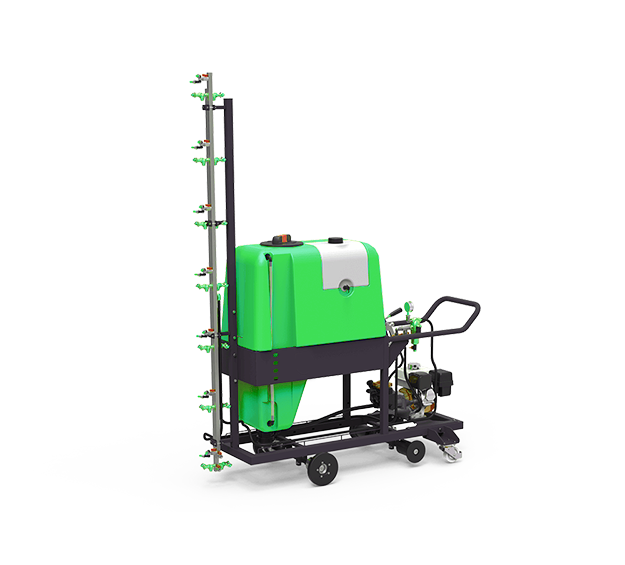 petrol hand operated spraying equipment for greenhouse