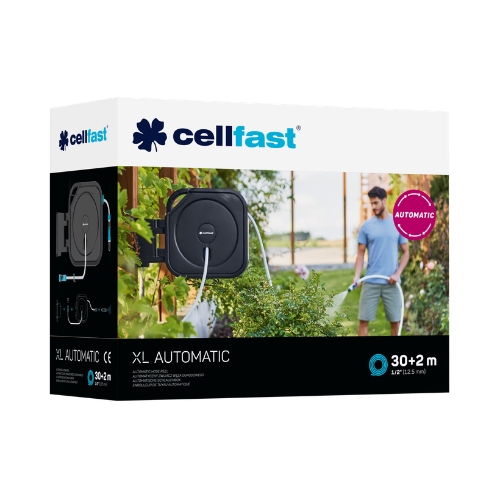 CELLFAST avtomatik şlanq divar barabanı ENERGO™ XL 30 m - Harvesso